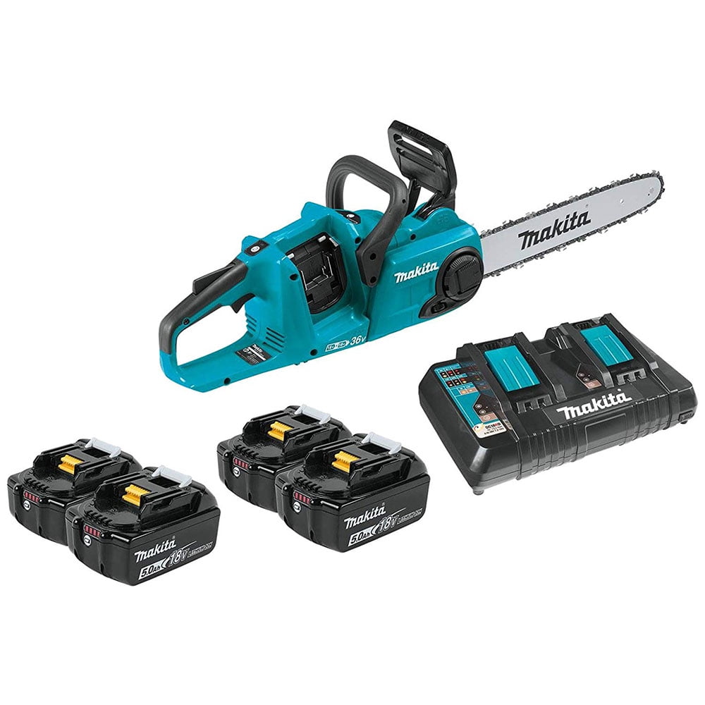 Makita electric chainsaw battery hotsell