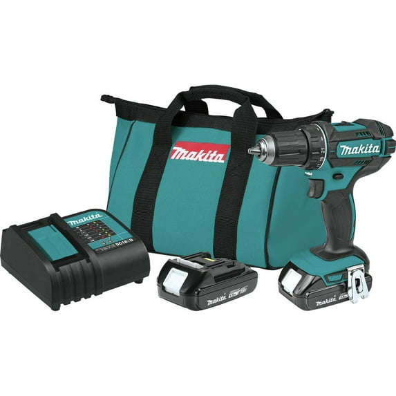 Makita XFD10SY 18V LXT Lithium-Ion Compact 1/2 in. Cordless Driver-Drill Kit (1.5 Ah)