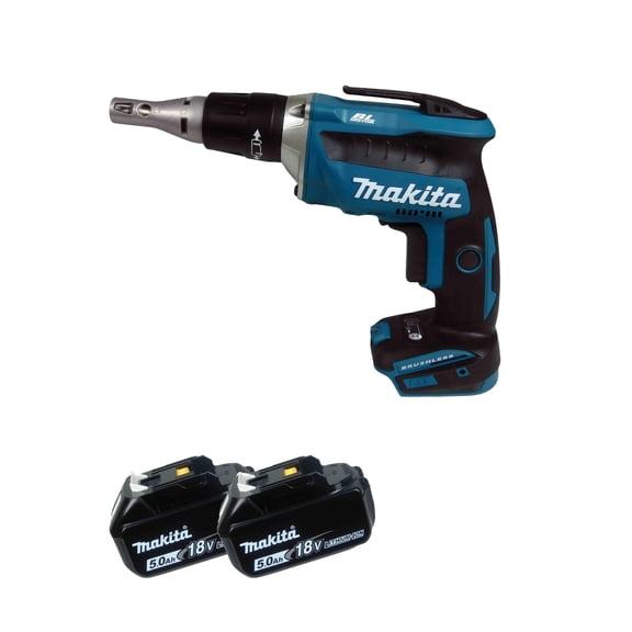 Makita XSF03Z 18V LXT Cordless Drywall Screw Driver with (2) 5.0Ah Batteries