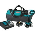 thumbnail image 1 of Makita XWT07T 18 Volt 5.0Ah LXT Lithium Ion Brushless Cordless Impact Wrench Kit, 1 of 5