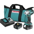 thumbnail image 1 of Makita XWT14T 18V, 1/2" Cordless Friction Ring Impact Wrench 5Ah, 3200 RPM 4-Speed, 1 of 5