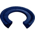 thumbnail image 1 of Maklaine 11-Piece Modular Contemporary Velvet Sectional Sofa - Navy, 1 of 4