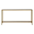 thumbnail image 1 of Maklaine Console Table in Gold, 1 of 2