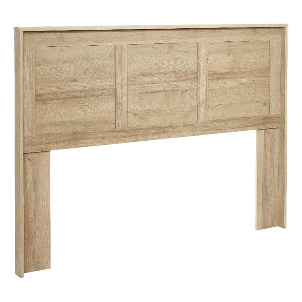Maklaine Contemporary Queen/Full Headboard in Wood Canyon Oak Finish