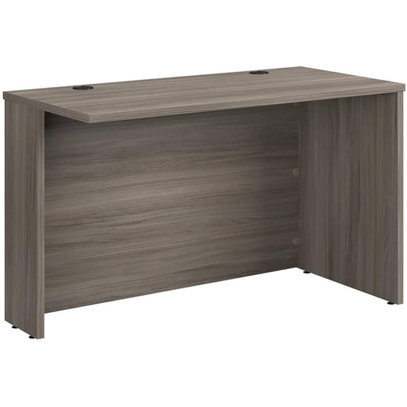Maklaine Engineered Wood 48" x 24" Computer Desk in Hudson Elm/Brown