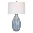 thumbnail image 1 of Maklaine Farmhouse Steel and Ceramic Table Lamp in Blue Finish, 1 of 7