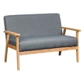 thumbnail image 1 of Maklaine Loveseat, Gray, 1 of 3