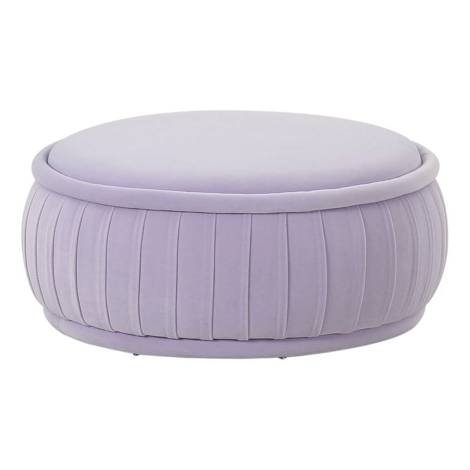 Lavender ottoman store