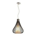 thumbnail image 1 of Maklaine Modern Glass 17.7''H x 13''W x 13''D Chrome Finish Ceiling Lamp, 1 of 3