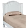 thumbnail image 1 of Maklaine Traditional Twin Panel Arched Headboard in White Finish Wood, 1 of 4