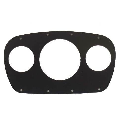 Mako Boat Blank Gauge Panel 185874 | Pro Skiff 19 CC Matte Black