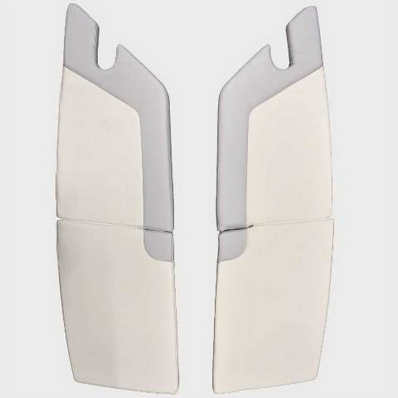Mako Boat Bow Cushions 9383201 | 24 Triple Tail White Gray 938202 (Set of 2)