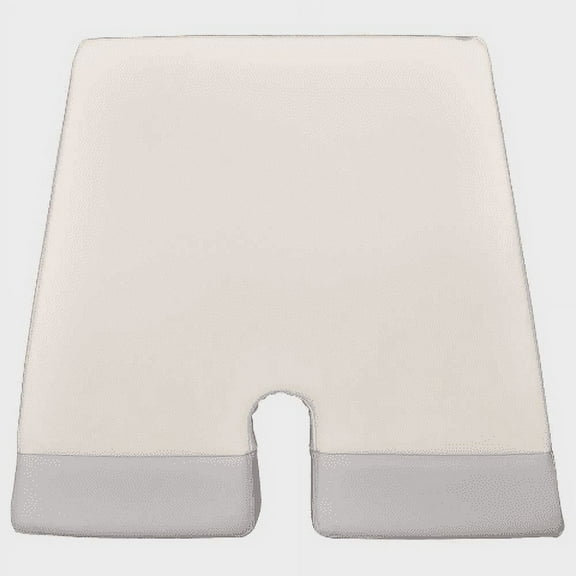 Mako Boat Center Rear Cushion 9383206 | 24 Triple Tail 29 x 32 1/4 Inch White Gray