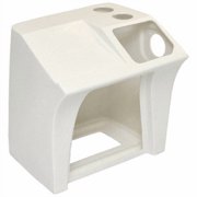 Mako Boat Center Steering Console 358654 | Pro Skiff 13 CC White