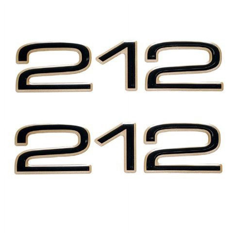 Mako Boat Decals 111025 | 212 CC Black Gold Stickers (Pair) - Walmart ...
