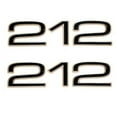 thumbnail image 1 of Mako Boat Decals 111025 | 212 CC Black Gold Stickers (Pair), 1 of 2