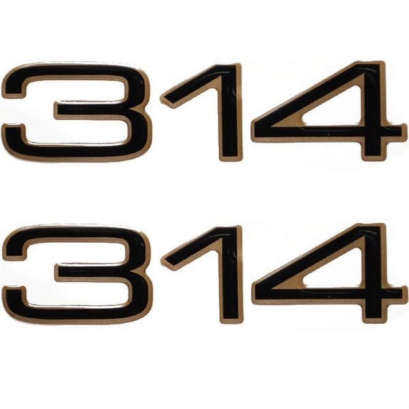 Mako Boat Emblem Decal Sticker | 314 (Pair)