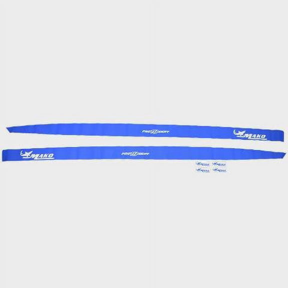 Mako Boat Graphic Decal Sticker 185887 | Pro Skiff 19 Blue (Set of 6)