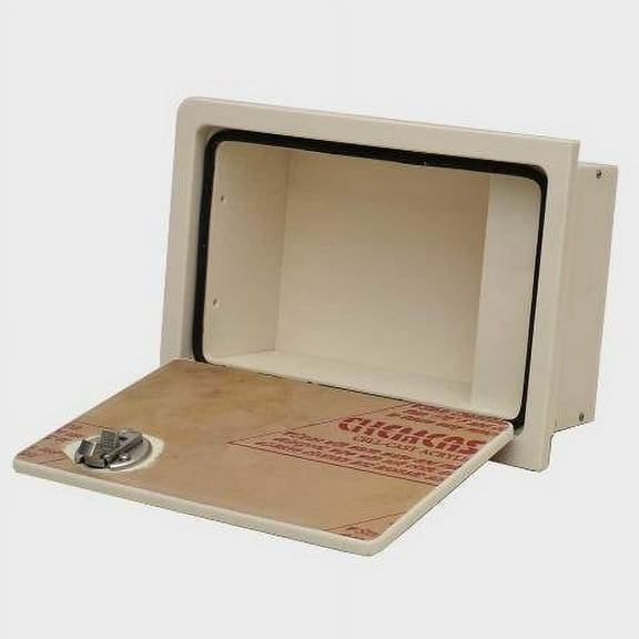 Mako Boat Storage Box 315147 | 236 CC 14 1/8 x 9 3/8 Inch Off White