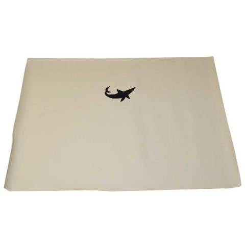 Mako Boat Vinyl With Logo 180465 | Off White 34 x 24 Inch Precut