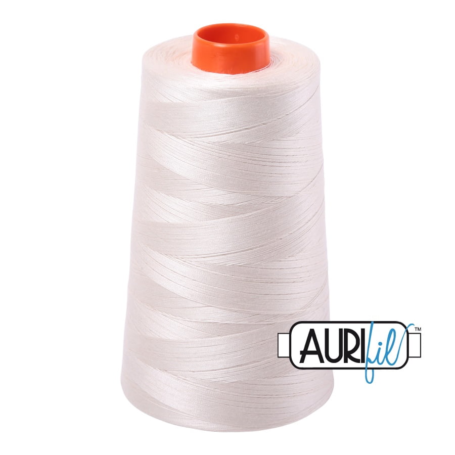 Aurifil 50wt Cotton Thread 6,452yd-Silver White