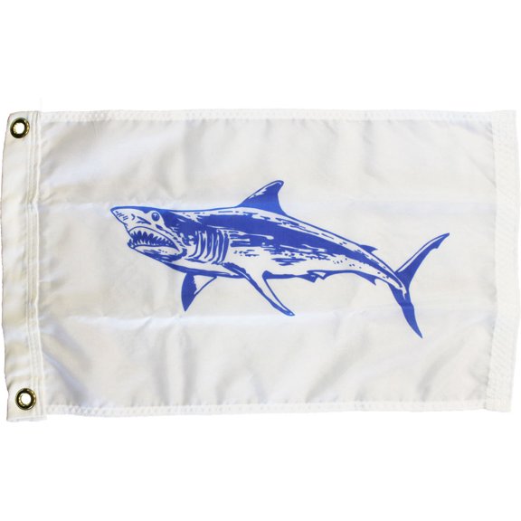 Mako Shark - 12"x18" Nylon Flag