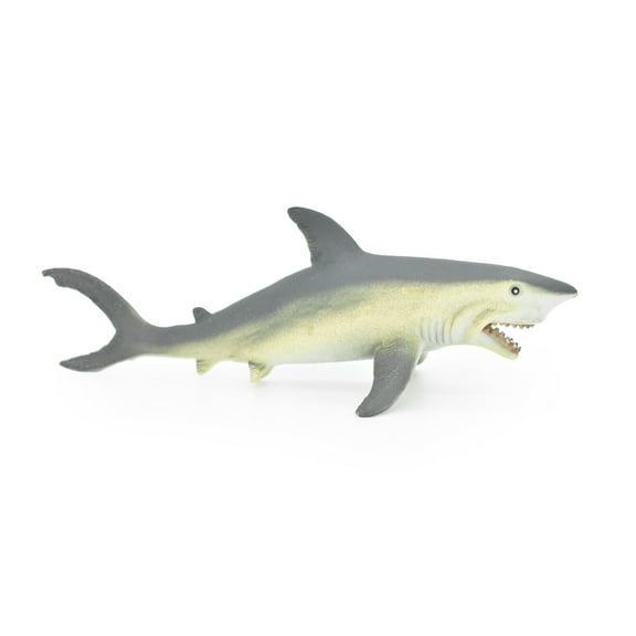 Mako Shark, Shortfin, Museum Quality Rubber Figure, Model, Hand Painted Figurines 6" CH142 B245