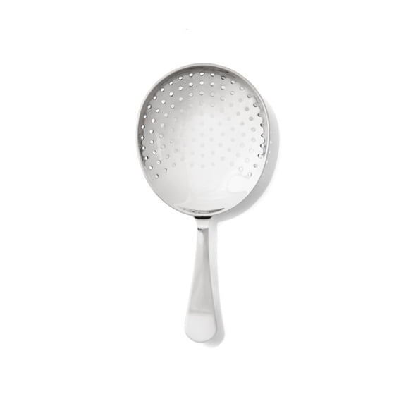 Mako Stainless Steel Oval Shape Julep Cocktail Strainer