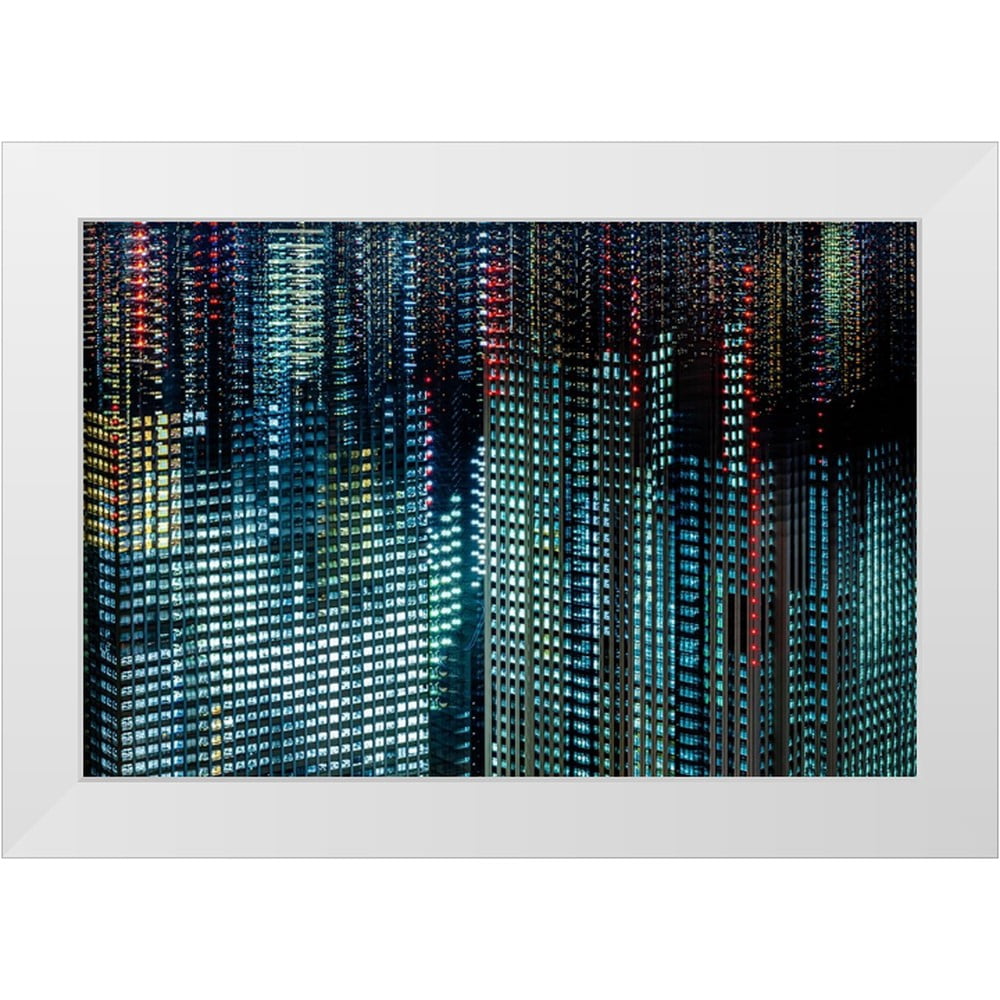 Makoto, Sasaki 24x17 Black Ornate Wood Framed with Double Matting