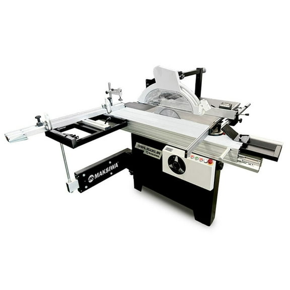 Maksiwa International Sliding Panel Saw 220V 1 Phase 5Hp
