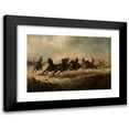 thumbnail image 1 of Maksymilian Gierymski 18x14 Black Modern Framed Museum Art Print Titled - Artillery Charge (From 1866 Until 1867), 1 of 5