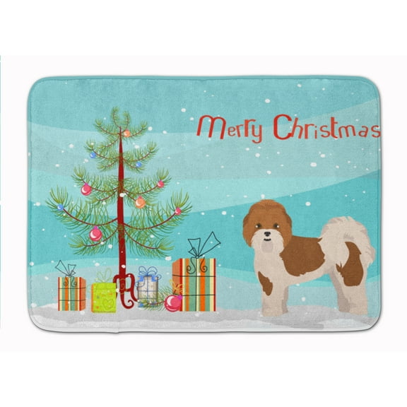 Mal-Shi Christmas Tree Machine Washable Memory Foam Mat