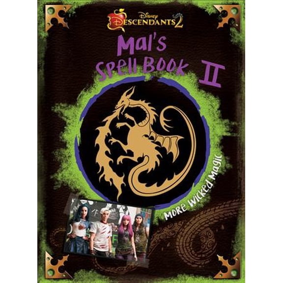 Pre-Owned Descendants 2: Mal's Spell Book 2: More Wicked Magic by Disney Books (Hardcover)