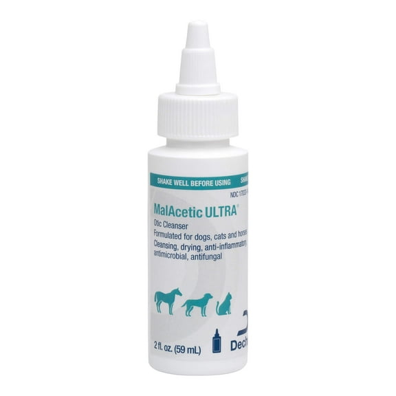 MalAcetic ULTRA Otic Cleanser for Dogs, Cats and Horses, 2 oz C48
