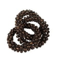 thumbnail image 1 of Mala Wooden Bead Napkin RingSet of 4Color: Dark Brown, 1 of 4
