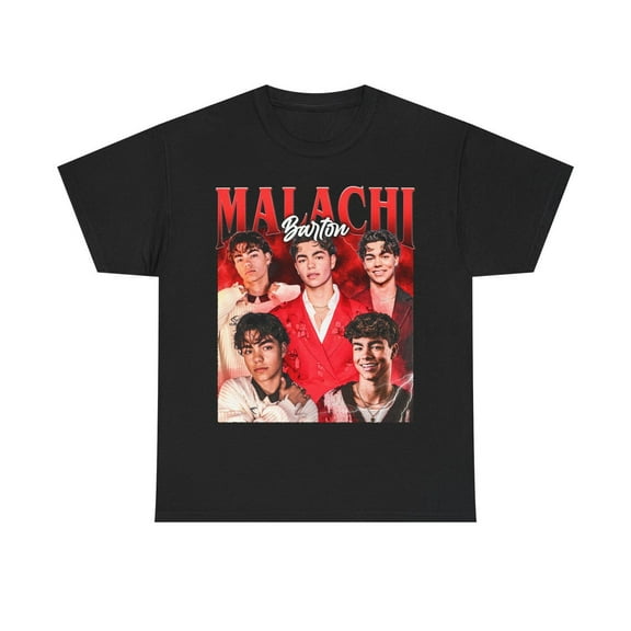 Malachi Barton T-shirt, 90s Vintagey Shirt, Culture Pop, Bootleg T-shirt, Gift for Her,Black Color,Size M