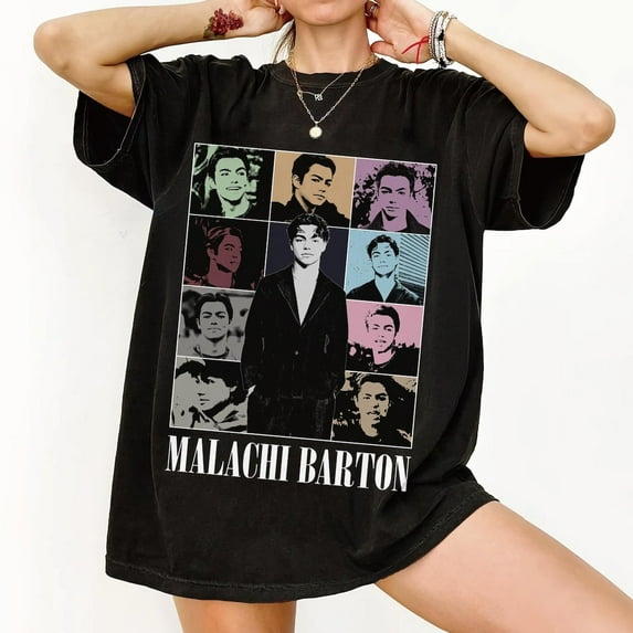 Malachi Barton Vintage Shirt, Actor Fan Tee, Celebrity Inspired Top, TV Show Merch, Zombies Movie Shirt, Gift for Fans, Malachi Barton Tee,Black Color,Size 3XL