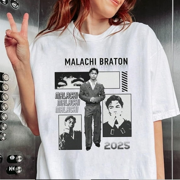 Malachi Barton Vintage Shirt, Celebrity Fan Tee, TV Show Inspired T-Shirt, Zombies Movie Merch, Gift for Malachi Barton Fans,White Color,Size 2XL