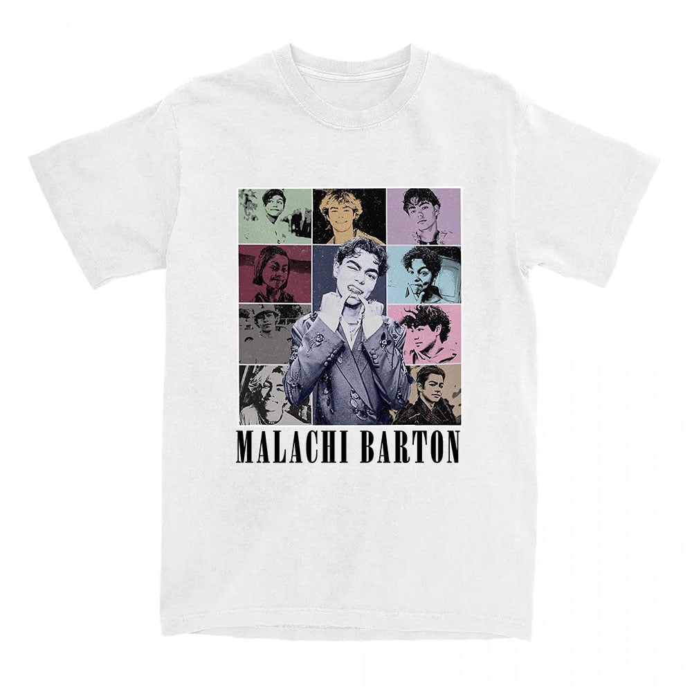 Malachi Barton Zzombies Worlds Collide Tour 2025 T-Shirt Unisex Short Sleeve Round Neck Tee Streetwear