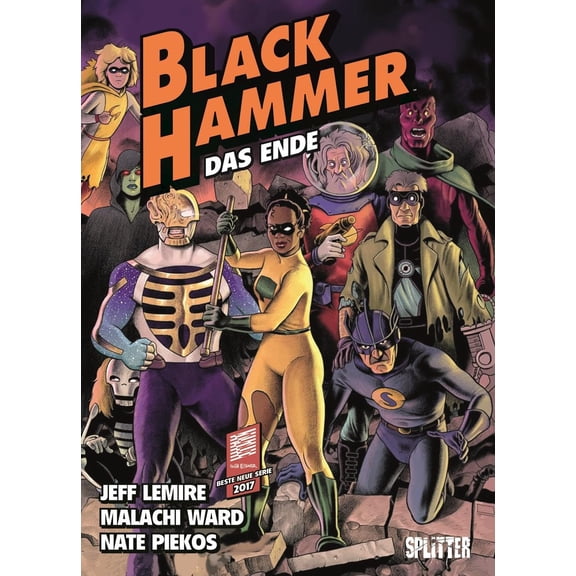 Malachi Ward,Jeff Lemire Black Hammer. Band 8: Das Ende (Hardcover)