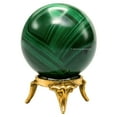 thumbnail image 1 of Malachite Crystal Ball Sphere 2" Inches, 1 of 6