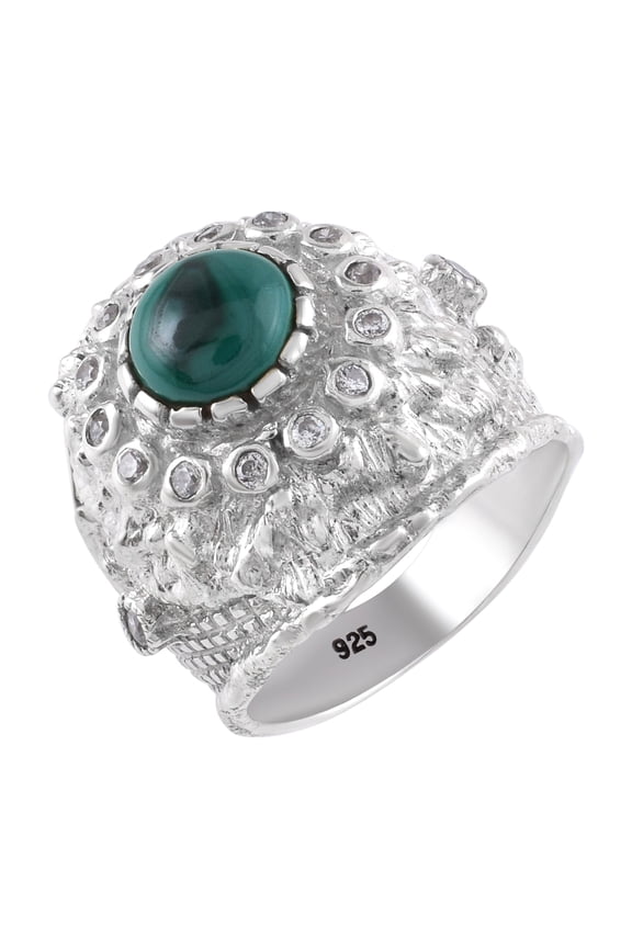 Malachite Gemstone Ring