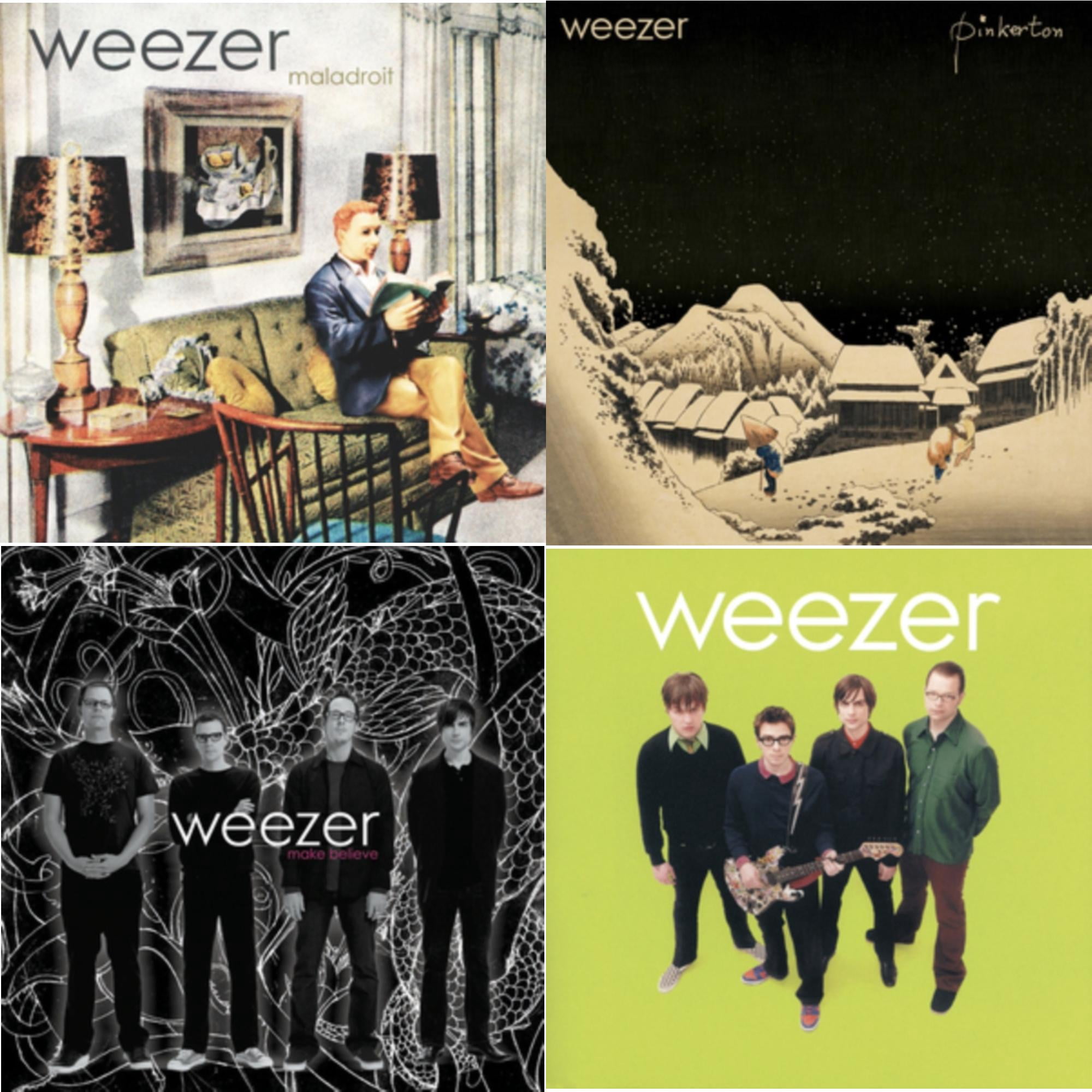 Pinkerton & Weezer (Green Album) & Maladroit & Make Believe [LP
