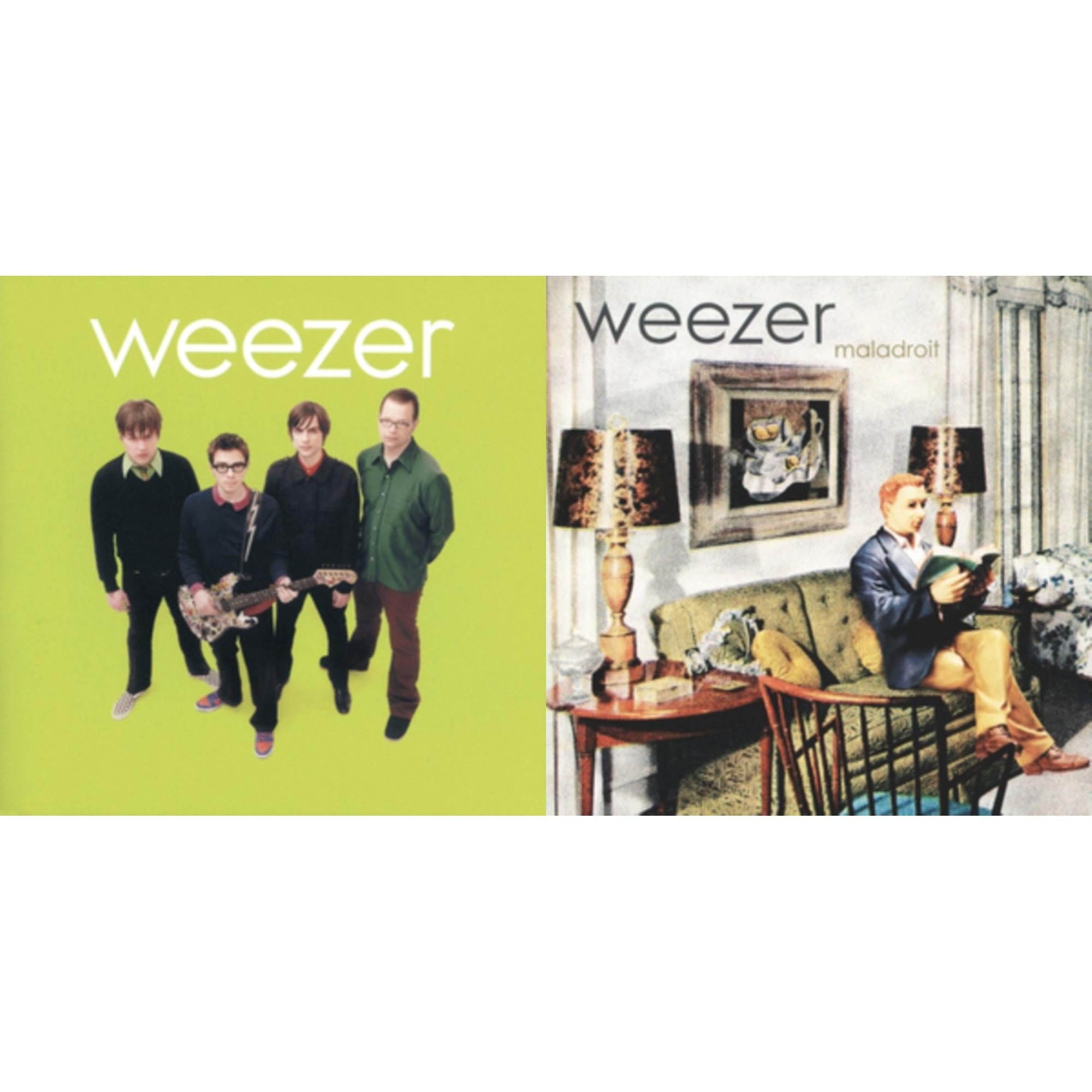 Weezer (Green Album) & Maladroit [LP Vinyl Bundle] - Walmart.com