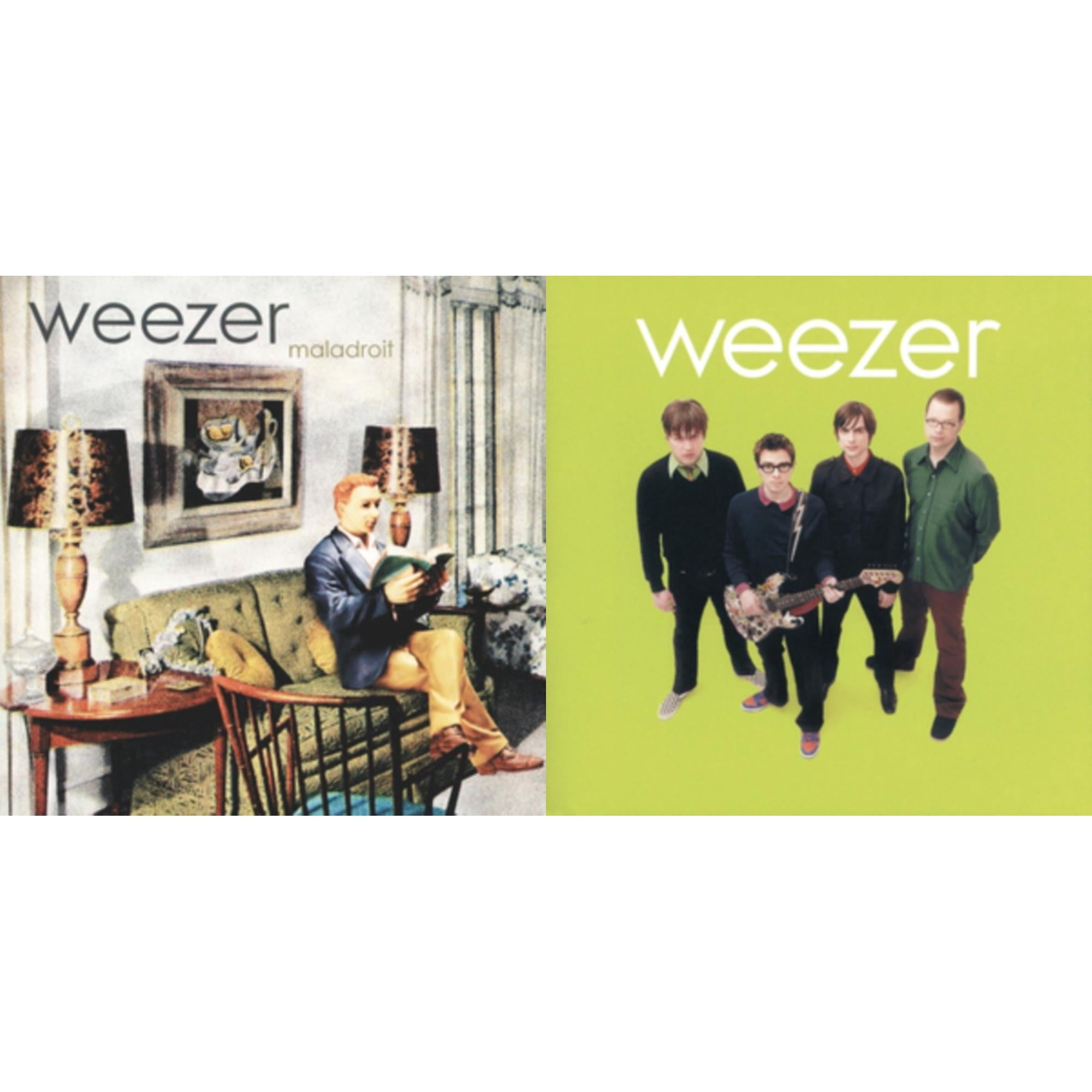 Weezer (Green Album) & Maladroit [LP Vinyl Bundle] - Walmart.com