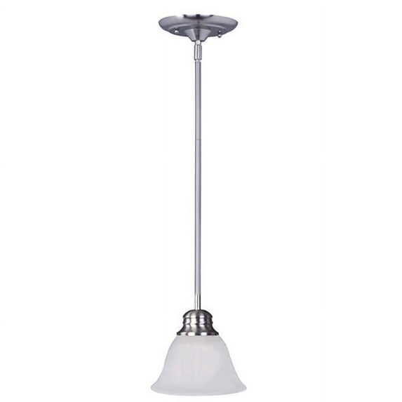 Malaga 1 Light Mini Pendant - Satin Nickel