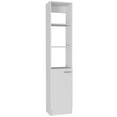 thumbnail image 1 of Malaga Linen Cabinet, Two Interior Shelves, Three External Shelves, Single Door, 1 of 7