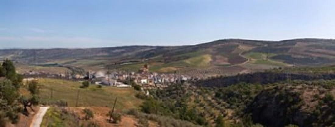Malaga Province Andalucia Spain Canvas Art - Panoramic Images (32 x 12)