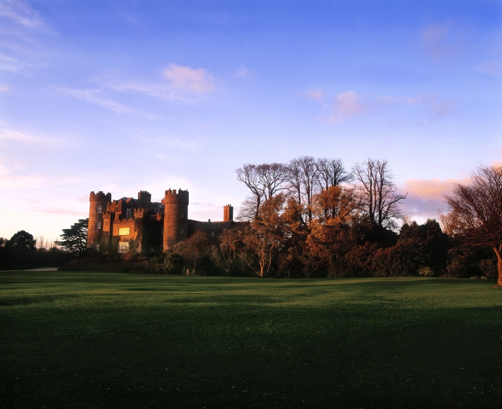 Malahide Castle Co Fingal Ireland Canvas Art - The Irish Image Collection Design Pics (32 x 26)
