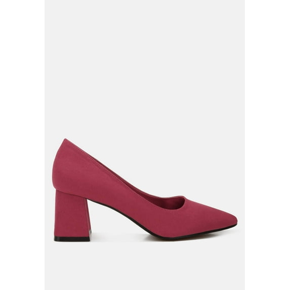 Malai Block Heel Pumps